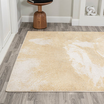 Petalo Abstract Two-tone Modern Area Rug